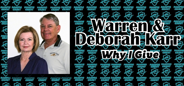 Why I Give: Warren and Deborah Karr